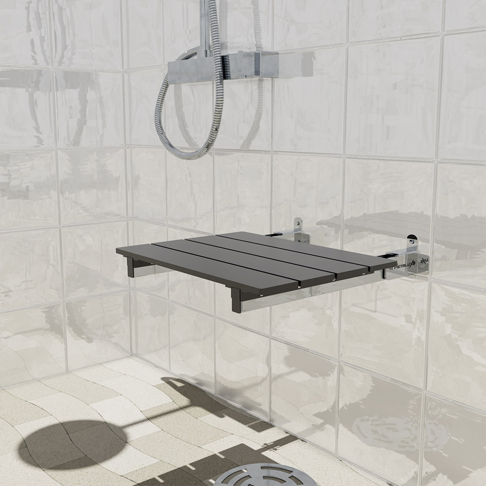 chaise de douche Pliable Murale